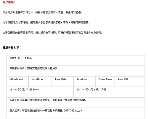 南京好譯來翻譯公司筆譯，口譯，證件翻譯，排版及同傳價(jià)格